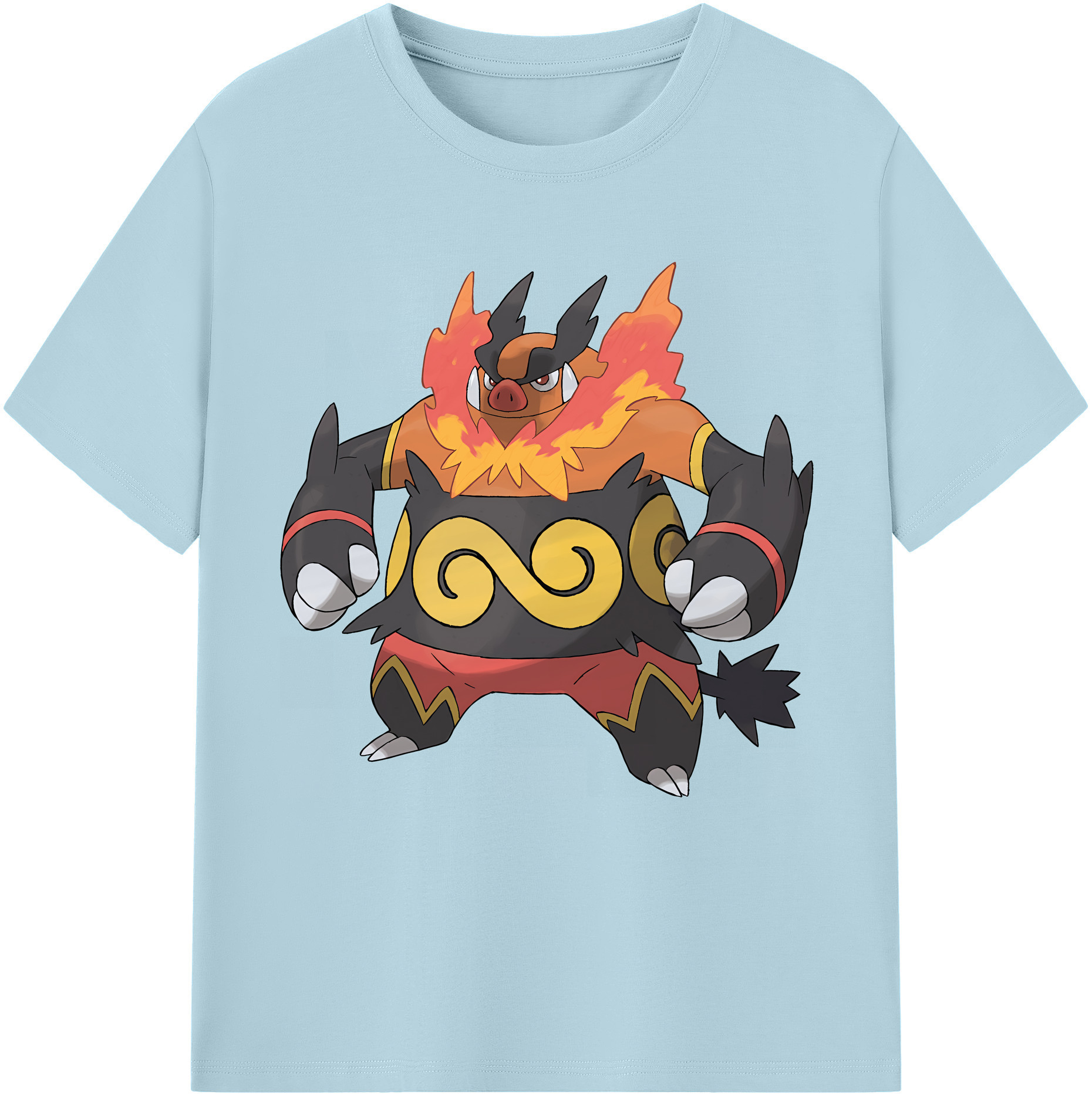 （画像用） ポケットモンスター Pokémon 綿100％半袖Tシャツ（フロントプリント）